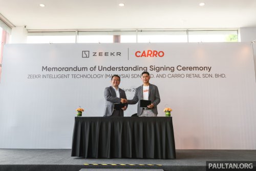 Zeekr Malaysia appoints Carro as authorised dealer – to start with Bangsar, Penang, Seremban showrooms