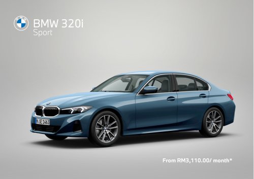 2025 BMW 320i Sport official pricing in Malaysia – from RM266k; ACC with stop & go, 184 PS, updated interior