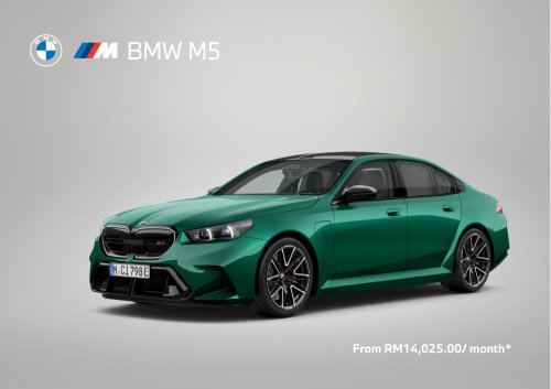 2025 BMW M5 launched in Malaysia – G90 is a 4.4L twin-turbo V8 PHEV, 727 PS/1,000 Nm, RM1.2 million