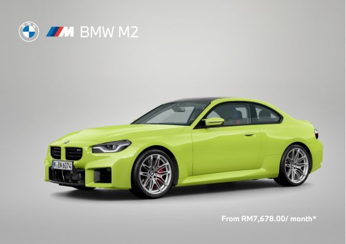 BMW, BMW M2, 2025 BMW M2 launched in Malaysia – uprated S58 engine, now with 480 PS, 600 Nm; priced from RM651k