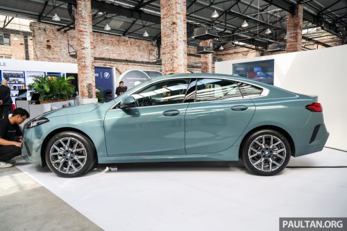 2025 BMW 218 Gran Coupe official Malaysian pricing – RM218,800, CKD, 2nd-gen F74, Sport trim, more power