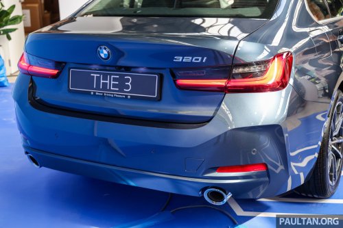 2025 BMW 320i Sport official pricing in Malaysia – from RM266k; ACC with stop &amp; go, 184 PS, updated interior