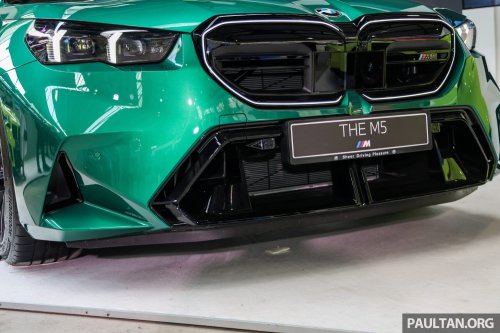 2025 BMW M5 launched in Malaysia – G90 is a 4.4L twin-turbo V8 PHEV, 727 PS/1,000 Nm, RM1.2 million