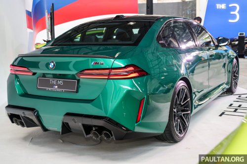 BMW, BMW M5, PHEV, 2025 BMW M5 launched in Malaysia – G90 is a 4.4L twin-turbo V8 PHEV, 727 PS/1,000 Nm, RM1.2 million