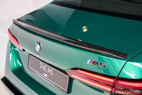 2025 BMW M5 launched in Malaysia – G90 is a 4.4L twin-turbo V8 PHEV, 727 PS/1,000 Nm, RM1.2 million