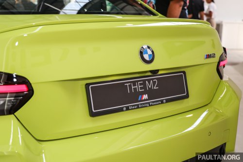 2025 BMW M2 launched in Malaysia – uprated S58 engine, now with 480 PS, 600 Nm; priced from RM651k