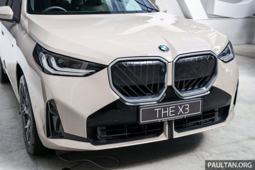 BMW, BMW X3, 2025 BMW X3 gets official Malaysian pricing – G45 X3 20 xDrive M Sport mild hybrid from RM320,800