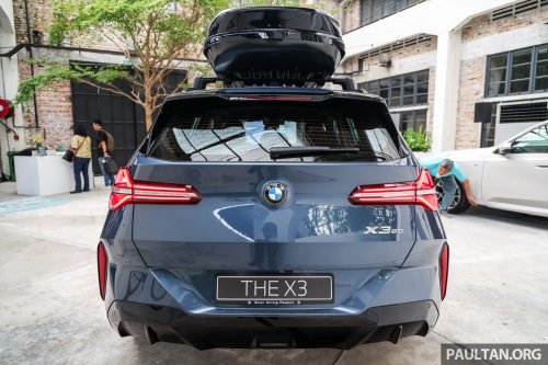2025 BMW X3 gets official Malaysian pricing – G45 X3 20 xDrive M Sport mild hybrid from RM320,800
