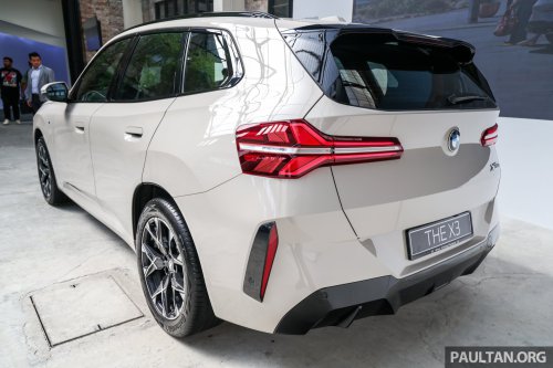 2025 BMW X3 gets official Malaysian pricing – G45 X3 20 xDrive M Sport mild hybrid from RM320,800