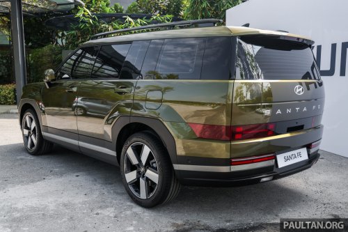 2025 Hyundai Santa Fe in Malaysia – 5th-gen hybrid, 2.5T petrol, 10 airbags, 8-yr warranty, fr RM225k