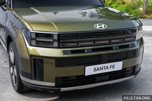 Hyundai, Hyundai Santa Fe, 2025 Hyundai Santa Fe previewed in Malaysia – all-new 5th-gen, 1.6T hybrid and 2.5T petrol, launch July 2