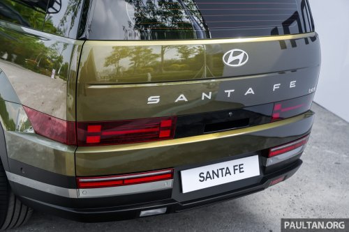 2025 Hyundai Santa Fe in Malaysia – 5th-gen hybrid, 2.5T petrol, 10 airbags, 8-yr warranty, fr RM225k
