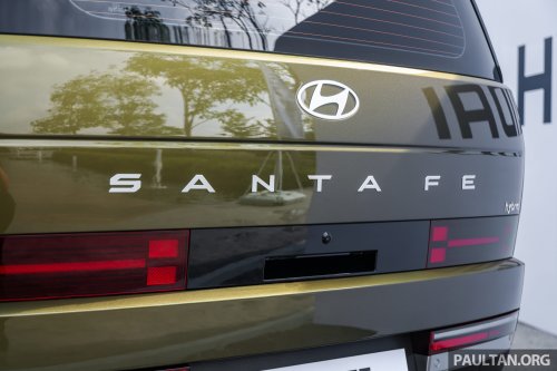 2025 Hyundai Santa Fe in Malaysia – 5th-gen hybrid, 2.5T petrol, 10 airbags, 8-yr warranty, fr RM225k