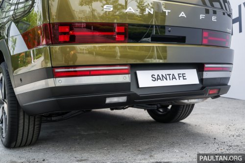 2025 Hyundai Santa Fe in Malaysia – 5th-gen hybrid, 2.5T petrol, 10 airbags, 8-yr warranty, fr RM225k