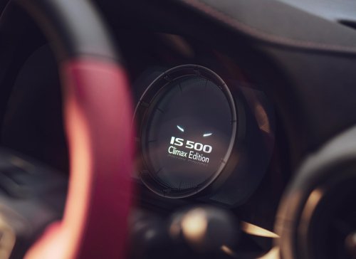 Lexus, Lexus IS, 2025 Lexus IS 500 Climax Edition launched in Japan – limited to 500 units; Brembo brakes, same 5.0L NA V8