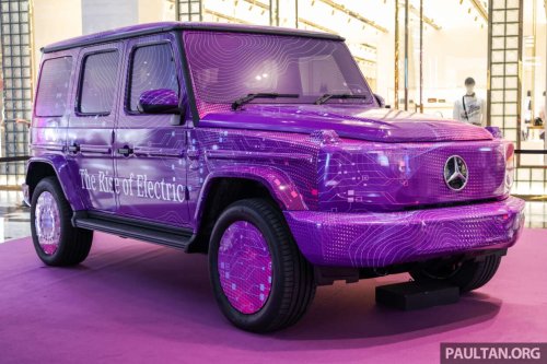 Mercedes-Benz, Mercedes-Benz G580 with EQ Technology previewed in Malaysia – 587 PS/1,164 Nm, 473 km EV range WLTP