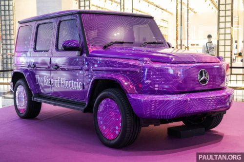 Mercedes-Benz, Mercedes-Benz G580 with EQ Technology previewed in Malaysia – 587 PS/1,164 Nm, 473 km EV range WLTP