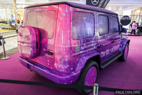 Mercedes-Benz G580 with EQ Technology previewed in Malaysia – 587 PS/1,164 Nm, 473 km EV range WLTP