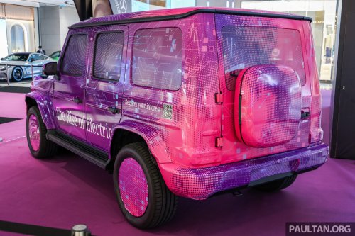 Mercedes-Benz, Mercedes-Benz G580 with EQ Technology previewed in Malaysia – 587 PS/1,164 Nm, 473 km EV range WLTP