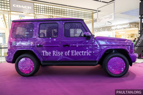 Mercedes-Benz G580 with EQ Technology previewed in Malaysia – 587 PS/1,164 Nm, 473 km EV range WLTP