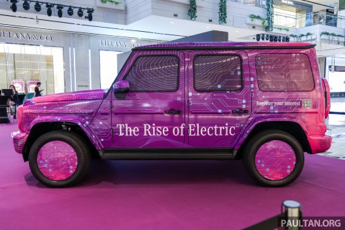 Mercedes-Benz, Mercedes-Benz G580 with EQ Technology previewed in Malaysia – 587 PS/1,164 Nm, 473 km EV range WLTP