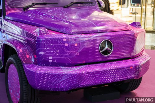 Mercedes-Benz G580 with EQ Technology previewed in Malaysia – 587 PS/1,164 Nm, 473 km EV range WLTP