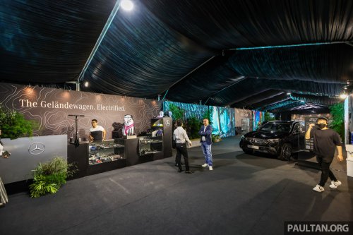 Witness the Mercedes-Benz G580 with EQ Technology in action at Raintree Plaza, TRX from June 27-29
