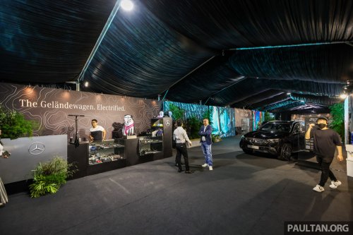 Witness the Mercedes-Benz G580 with EQ Technology in action at Raintree Plaza, TRX from June 27-29