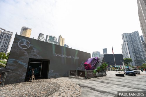 Witness the Mercedes-Benz G580 with EQ Technology in action at Raintree Plaza, TRX from June 27-29