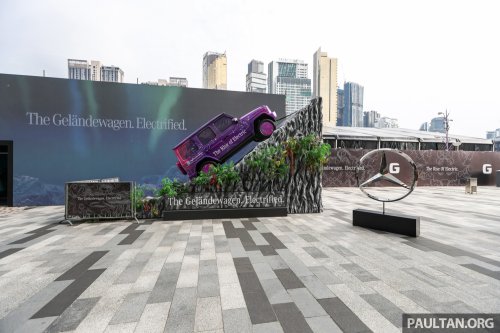 Witness the Mercedes-Benz G580 with EQ Technology in action at Raintree Plaza, TRX from June 27-29