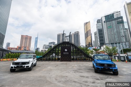 Witness the Mercedes-Benz G580 with EQ Technology in action at Raintree Plaza, TRX from June 27-29