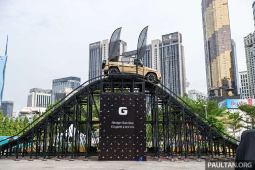 Witness the Mercedes-Benz G580 with EQ Technology in action at Raintree Plaza, TRX from June 27-29