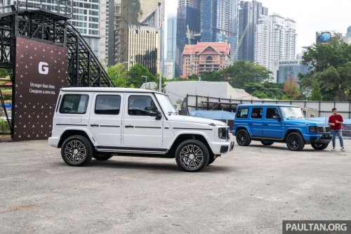 Witness the Mercedes-Benz G580 with EQ Technology in action at Raintree Plaza, TRX from June 27-29