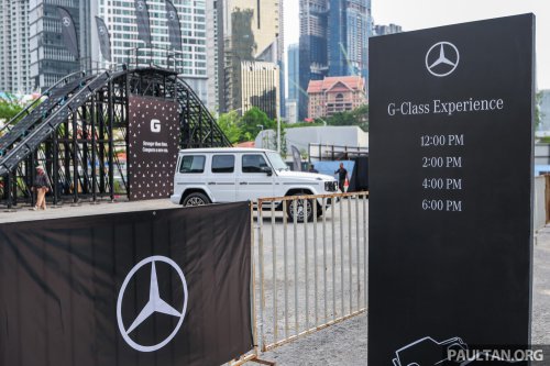 Witness the Mercedes-Benz G580 with EQ Technology in action at Raintree Plaza, TRX from June 27-29