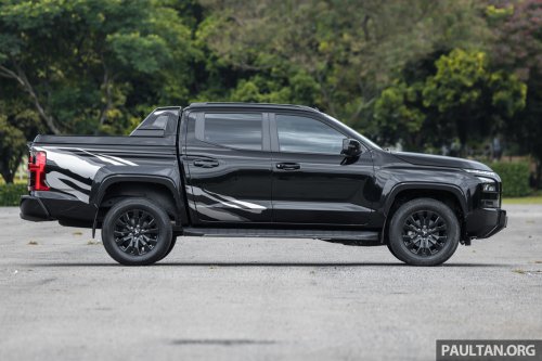 2025 Mitsubishi Triton Athlete Malaysia gallery – flagship pick-up now cheaper, better looking; RM160k