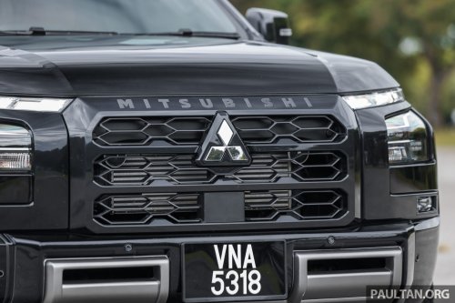 2025 Mitsubishi Triton Athlete Malaysia gallery – flagship pick-up now cheaper, better looking; RM160k