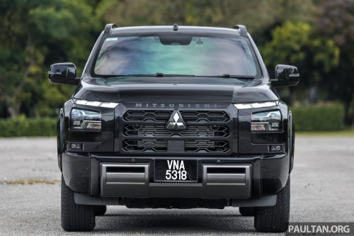 Mitsubishi, Mitsubishi Triton, 2025 Mitsubishi Triton Athlete Malaysia gallery – flagship pick-up now cheaper, better looking; RM160k