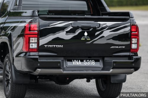 2025 Mitsubishi Triton Athlete Malaysia gallery – flagship pick-up now cheaper, better looking; RM160k