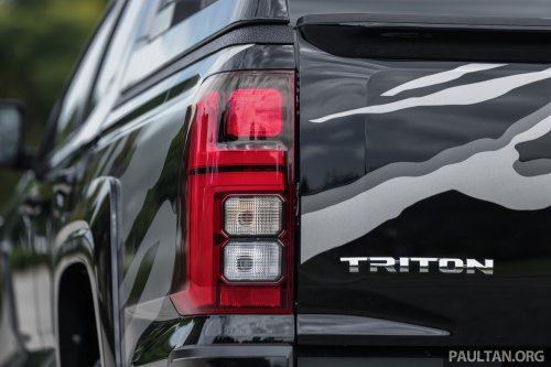 2025 Mitsubishi Triton Athlete Malaysia gallery – flagship pick-up now cheaper, better looking; RM160k
