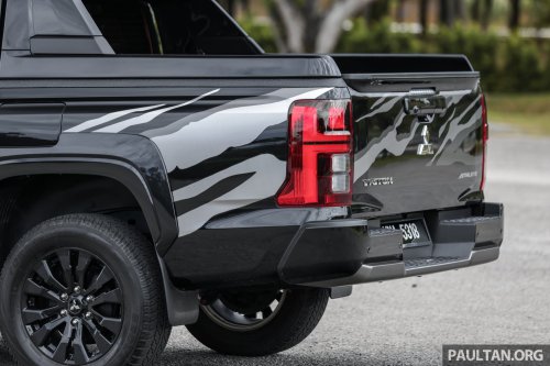 2025 Mitsubishi Triton Athlete Malaysia gallery – flagship pick-up now cheaper, better looking; RM160k