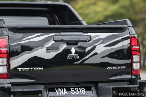 2025 Mitsubishi Triton Athlete Malaysia gallery – flagship pick-up now cheaper, better looking; RM160k