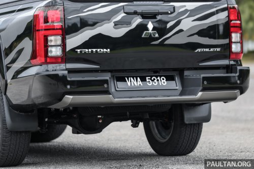 2025 Mitsubishi Triton Athlete Malaysia gallery – flagship pick-up now cheaper, better looking; RM160k