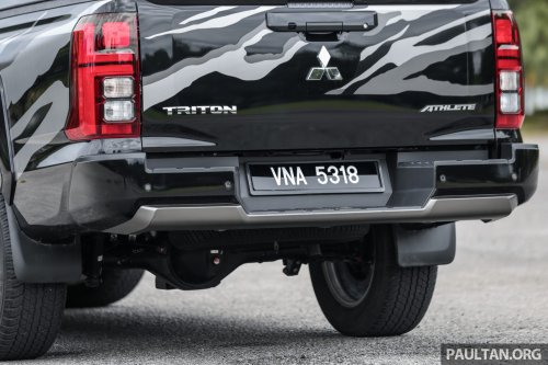 2025 Mitsubishi Triton Athlete Malaysia gallery – flagship pick-up now cheaper, better looking; RM160k