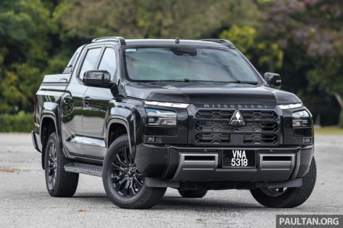 Mitsubishi, Mitsubishi Triton, 2025 Mitsubishi Triton Athlete Malaysia gallery – flagship pick-up now cheaper, better looking; RM160k