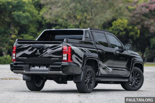 2025 Mitsubishi Triton Athlete Malaysia gallery – flagship pick-up now cheaper, better looking; RM160k