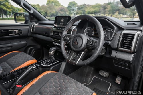 2025 Mitsubishi Triton Athlete Malaysia gallery – flagship pick-up now cheaper, better looking; RM160k