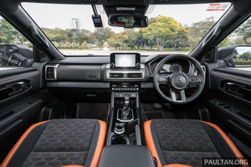 Mitsubishi, Mitsubishi Triton, 2025 Mitsubishi Triton Athlete Malaysia gallery – flagship pick-up now cheaper, better looking; RM160k