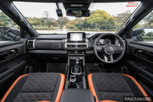 2025 Mitsubishi Triton Athlete Malaysia gallery – flagship pick-up now cheaper, better looking; RM160k