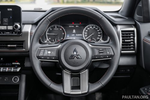 2025 Mitsubishi Triton Athlete Malaysia gallery – flagship pick-up now cheaper, better looking; RM160k