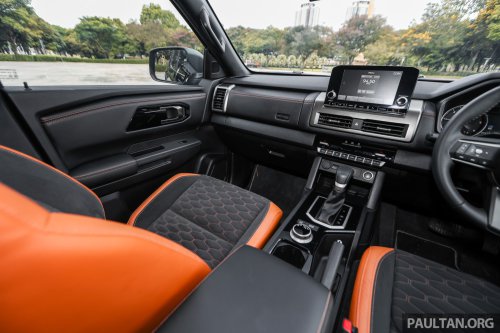 2025 Mitsubishi Triton Athlete Malaysia gallery – flagship pick-up now cheaper, better looking; RM160k